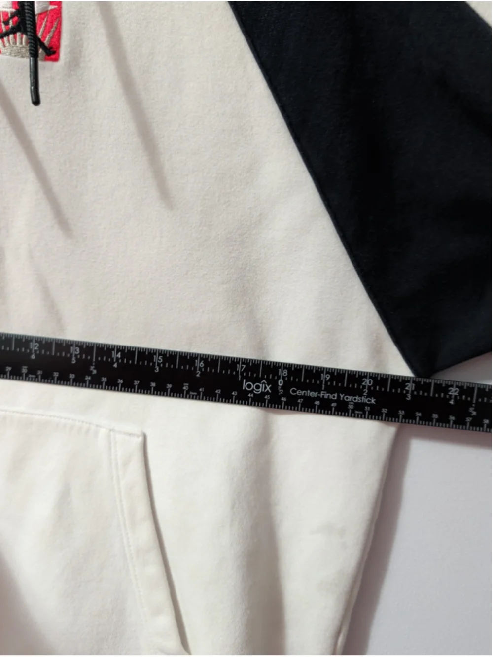 Air Jordan Hoodie Mens M Black White Sweatshirt Jumpman Embroidered Logo *Stains